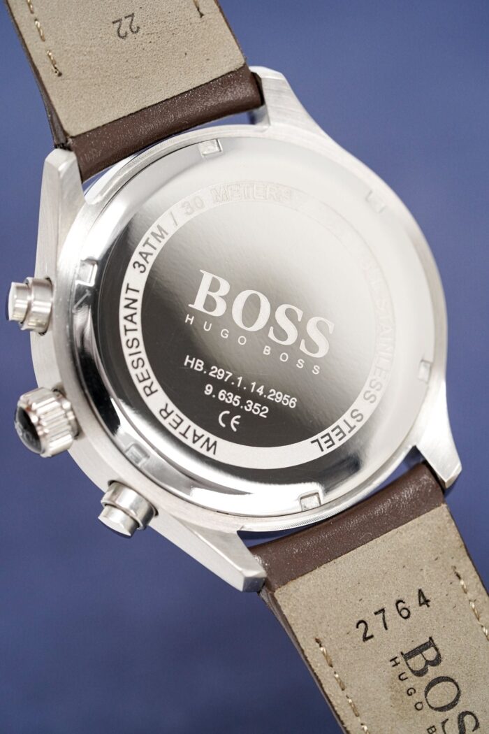 Hugo Boss Men's Watch Chronograph Grand Prix Grey - HB1513476 - Image 8